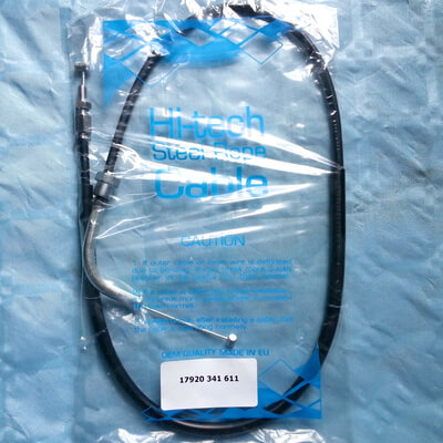 Throttle Cable close HONDA CB750K2-K6-F1 new