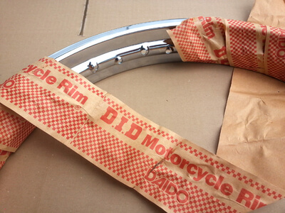 Chrome Rim Front Honda CB500Four CB550K-F CB750Four K0-K7-F1 CB450K new