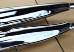 Exhaust Muffler Set 4-4 Honda CB500Four CB550K1 new Repro