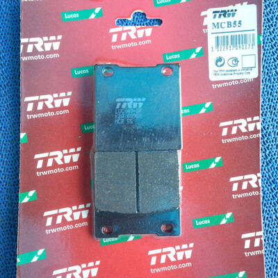 Set front brake pads Honda CB650F-C CB750KZ CB400T CB250N CM400T
