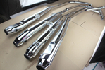 MUFFLER KIT Honda CB750Four K2-K6 new reproduction