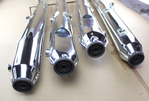 MUFFLER KIT Honda CB750Four K2-K6 new reproduction