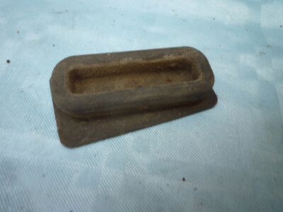 Cover footrest plate Honda CB 750 F2 (G) used
