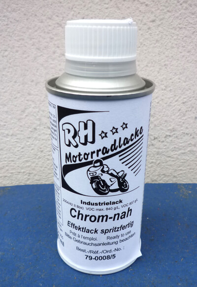 Chrom-nah chrome paint Honda 150ml