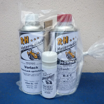 Laquer Paint Set Candy Ruby Red Honda CB750Four K0-K2