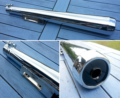 Exhaust Silencer CB400F new Repro