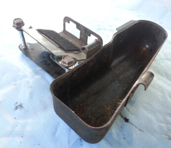 ELECTRIC PLATE Tool Box Honda CB650 RC05-08 Night Hawk used