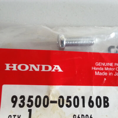 SCREW 5x16 exhaust connection Honda