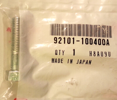 BOLT HEX 10X40 steering stem CB550K CB750K0-K6 new