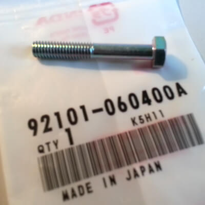 BOLT HEX 6X40 Honda CB-Four new