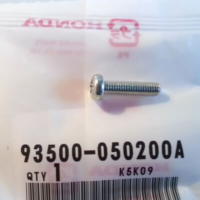 SCREW PAN 5X20 Honda CB-Four new