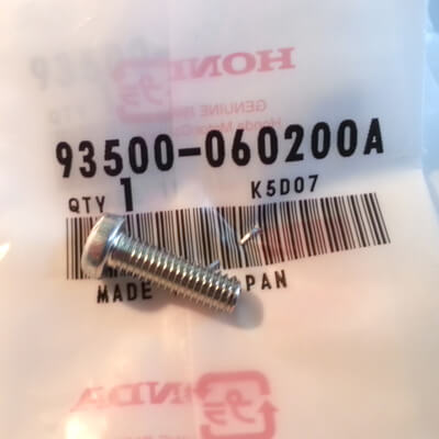 SCREW PAN 6X20 Honda CB-Four new
