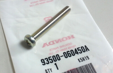 Bolt 6x45 Honda CB-Four new 