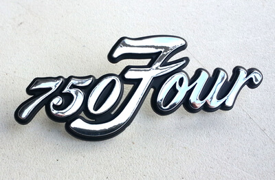 Side Cover Emblem Honda CB750Four K1-K2 new