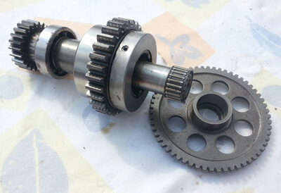 Primary drive shaft starter slip clutch Honda CB400Four used