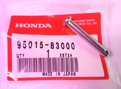 Pin Pillion Step rear Honda CB500K2 CB550F-K CB750K0-K6-F1 new