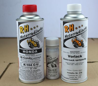 Laquer Paint Set Candy Burgundy Muse Red Honda CB650F-C CB750KZ RC01