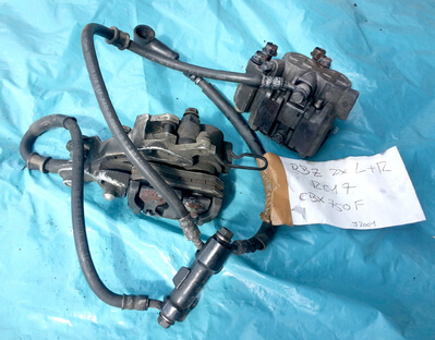 Brake Caliper Set front Honda CBX750F RC17 used