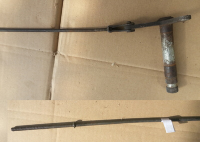 Rear Brake Spindle with rod Honda CB550F used
