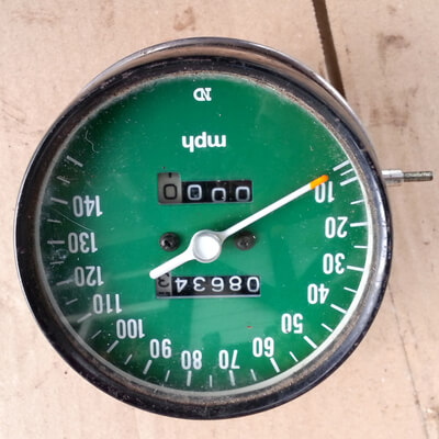 Speedometer Honda CB750K6+F1 only 8634mls mileage