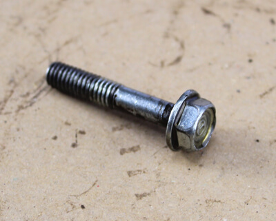 Flange screw 6x32 Honda used