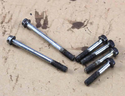 Flange bolts set housing oil pump CB750F-KZ CB900-11000F used
