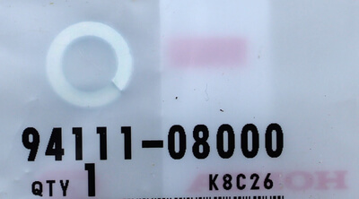 Spring Washer 8mm Honda