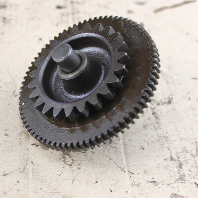 Shaft + idler gear Starter slip clutch Honda CB650 RC03-05 used