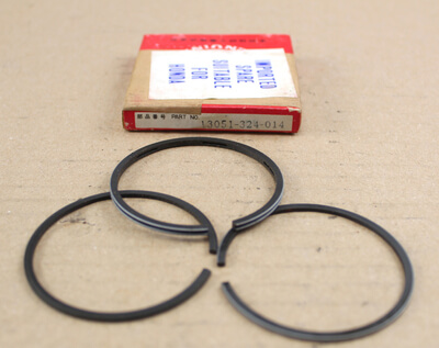 Piston Rings 4th oversize Honda CB125 CL125 SL12 TL125 NOS