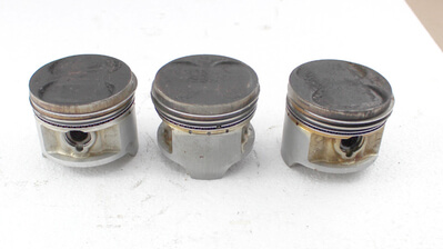 Pistons with rings STD Honda CBX550F used 