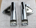 Cover Frontfork Set chrome Honda CB750K6 Repro new