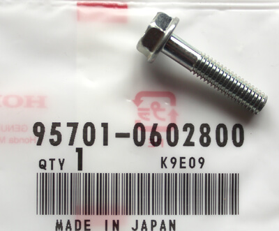 Bolt Flange 6X28 Honda engine new