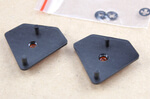 Side Cover Emblem Set CB750K2-K6 Honda orange diamond new