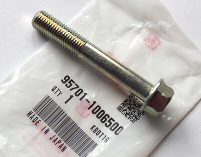 Screw 10x65 hexagon flange Honda new 
