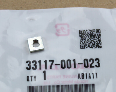 Nut Beam Adjusting square Honda new