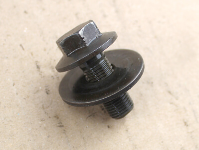 Screw rotor crankshaft 10x32 Honda CB350F CB400F used 
