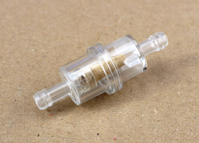 Fuel Filter 6mm with brass filter new