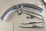 Front fender Honda CB350F CB400F new