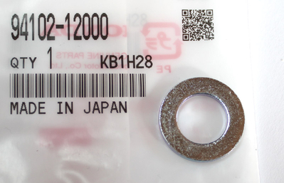 Washer plain 12mm new