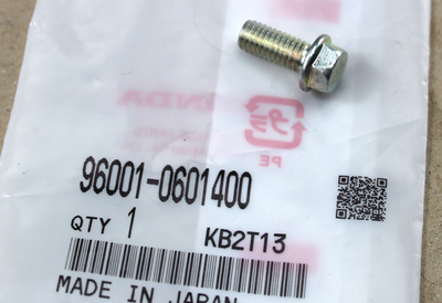 Bolt flange 6x14 Honda new