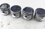 Set of pistons with rings Honda CB550Four used STD