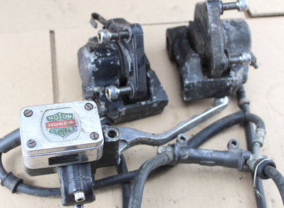 Front brake system complete Honda CB750KZ used