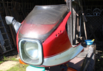 Fairing red-white Original Honda BoldOr used