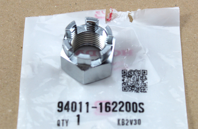 Castle Nut 16mm rear wheel axle Honda CB-CL175-200-350 CB350Four CB400F new