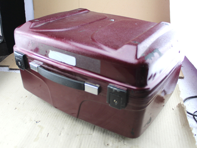 Top Case red Honda GL650 Silverwing Interstate used
