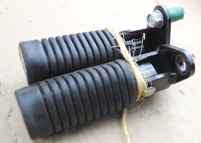 Footrest set driver Honda CX500 used