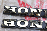 Emblem set fairing Honda GL650 NOS new