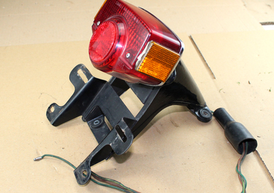 Bracket number plate with rear light Honda CB350our used
