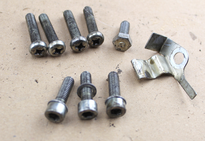 Screw set fastening Rotor Stator Alternator Honda CB750Four used
