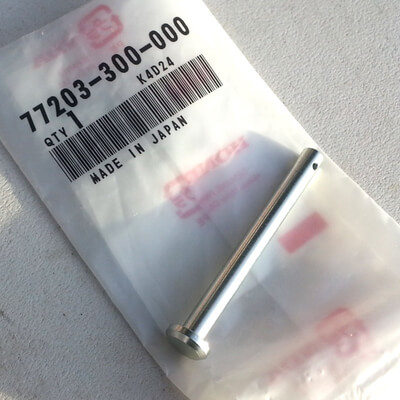 SEAT HINGE BAR Honda CB750Four K0-K6 new